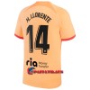 Virallinen Fanipaita Atlético Madrid M. Llorente 14 Kolmas Pelipaita 2022-23 - Miesten